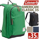 Coleman R[} bN y F̔X z AJNVbN TR35 2024 t V Ki 35L e bNTbN ʊw fCpbN y Y fB[X obO ΂ lC ʋ PC ^ubg A4 B4 w  s AMERICAN CLASSIC TR35