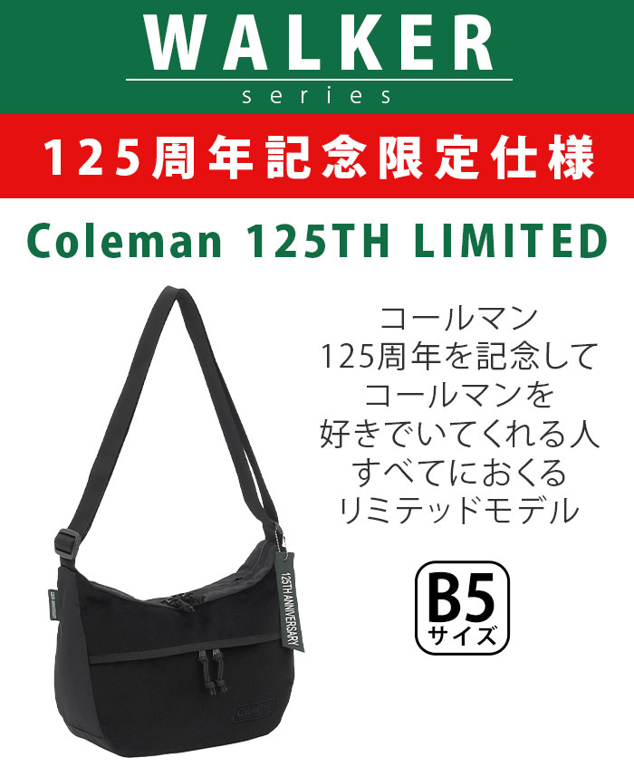 ショルダーバッグ Coleman コールマン 125TH リミテッド 限定仕様 限定モデル 2025...