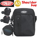 コナート CONART ショルダーバッグ メンズ レディース 斜め掛け ショルダー ミニショルダー 肩掛け かばん バッグ A5 シンプル カジュアル ロゴ サ...