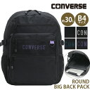 CONVERSE Ro[X bN e bNTbN obNpbN ΂ obO B4 30L y PC[ ^ubg Vv S |Cg 傫 Y fB[X jp ʋ ʊw Z w w ubN  X^_[h CV ROUND BIG BACK PACK 80312200