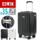 【SALE 10%OFF】 エドウィン スーツケース EDWIN メンズ レディース 大容量 キャリーバッグ ハードケース 機内持ち込み 国際線 国内線 ハード...