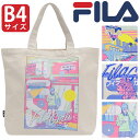 フィラ トートバッグ レディース メンズ FILA トート バッグ コットン キャンバス 手提げ 肩掛け ママバッグ 通学 男女兼用 中学生 高校生 大学生 学...