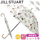 傘 ジル スチュアート JILL STUART 長傘 レディース 晴雨兼用 日傘 UV99%以上 遮光 遮熱 プチグラン 手元が伸縮 プチグラン雨傘 雨傘 折畳...