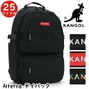 カンゴール リュックサック KANGOL メンズ レディース ユニセックス 25L A4 抗菌 防臭 リュック PC タブレット かばん 通学リュック 男子 女...