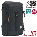 リュック karrimor カリマー VT day pack R 正規品 リュックサック デイパック バックパック 22L 軽量 ブランド 軽量 機能的 旅行 登山 ハイキング 通学 通勤 雨蓋 VT デイパック R