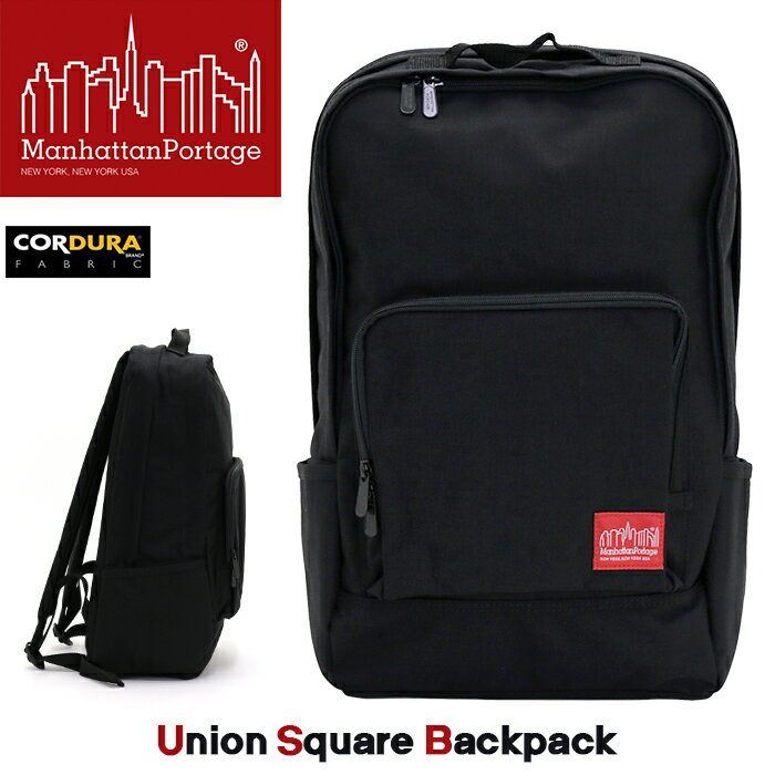 ManhattanPortage ޥϥåݡơ  UNION SQUARE BACKPACK ˥󥹥Хåѥå  ǥ ˽ ֥å MP1231