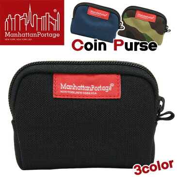 コインケース ManhattanPortage マンハッタンポーテージ Coin Purse コインパース 正規品 小銭入れ 財布 ウォレット ポーチ 貴重品 コンパクト 小さめ 丈夫 小物入れ シンプル 旅行 レジャー ミニ アウトドア スポーツ ユニセックス おしゃれ MP1008