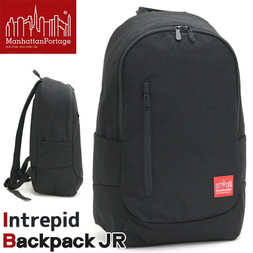 <ポイント10倍> ManhattanPortage マンハッタンポーテージ リュックサック リュック デイパック 正規品 通勤 通学 おしゃれ 人気 黒リュック アウトドア 旅行 丈夫 A4 イントレピッド バックパック ジュニア Intrepid Backpack JR MP1270JR