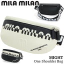 ミラミラン ボディバッグ MILA MILAN ウエストポーチ ワンショルダー ボディーバッグ かばん バッグ サブバッグ コンパクト スリム バイカラー モノ...