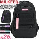 MILK FED. ~NtFh bN ʊw q fB[X bNTbN fCpbN ʊw ʋ  ̎q Vv K[[  lC A4 26L PC[ w Z w ubN wZ ACTIVE MOLLE BACKPACK ANeBu [ obNpbN 103224053007