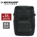 ダンロップ リファインド DUNLOP REFINED リュック 大容量 リュックサック スクエア 多機能 バッグ かばん メンズ レディース ユニセックス 学...