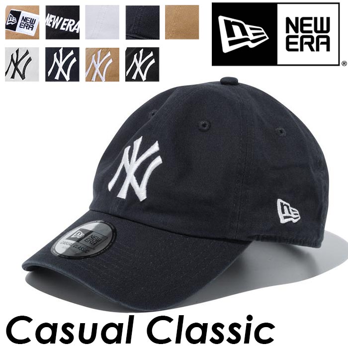 NEW ERA ˥塼 å CASUAL CLASSIC ˹ MLB  ǥ ˽ ˥塼衼 󥭡 New York Yankees ɽ 㥹֥ ١ܡ륭å å ᥸㡼꡼ ݡĴ ݡ 奢륯饷å CASUAL CLASSIC