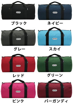 OUTDOOR PRODUCTS アウトドアプロダクツ ボストンバック ダッフルバッグ ロールボストン ドラムバッグ スポーツ 2way ナイロン アウトドア ショルダーベルト付き ユニセックス 旅行 宿泊 合宿 学生 丈夫 軽量 2泊 3泊 232