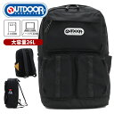 リュック アウトドアプロダクツ OUTDOOR PRODUCTS リュックサック デイパック バックパック バッグ かばん メンズ レディース ユニセックス 男女兼用 シンプル カジュアル 丈夫 通勤 通学 学生 部活 旅行 散歩 ブラック 軽量 A4 B4 22469010(4)