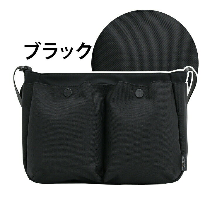 HALLSHOT ホールショットのショルダーバッグ SML エスエムエル 撥水 PILOT SHOULDER BAG ショルダー 肩掛け ななめ掛け B5 ナイロン 軽量 丈夫 頑丈 バッグ スクエア ユニセックス 男女兼用 通学 通勤 おしゃれ 人気 DECLAN K905053｜アングル2