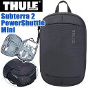 THULE スーリー Subterra 2 PowerShuttle Mini 正規品 ポーチ ユニセックス ガジェットポーチ マルチケース 通勤 仕事 ブラッ...