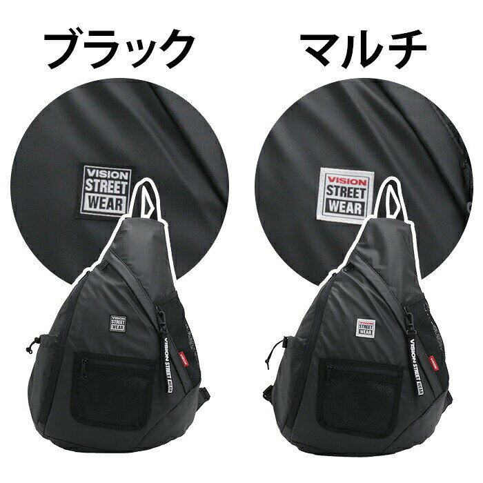 ボディーバッグ VISION STREET WEAR ビジョン ストリートウェア ボディバッグ ワン...