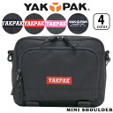 【SALE40%OFF】 ヤックパック ショルダーバッグ YAKPAK スクエア ミニショルダー 横型 A5 旅行 バッグ かばん メンズ レディース ユニセッ...