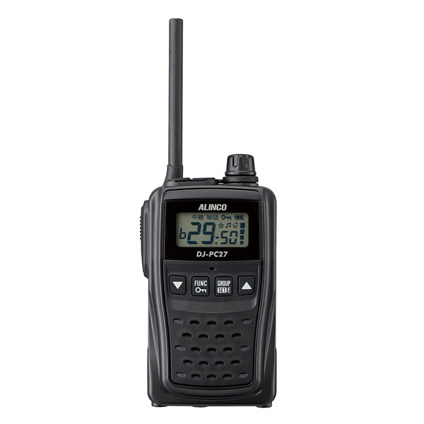 【在庫有り】ALINCO DJ-PC27 特定小電力トランシーバー