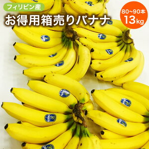 【フィリピン産】バナナ　箱売りお買い得　5H　6H　13キロ