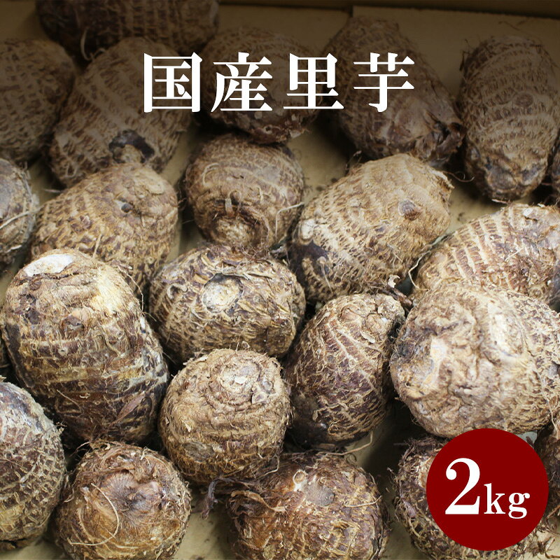 【国産】里芋 2kg さといも 芋 イモ 野菜 国産 送料無料