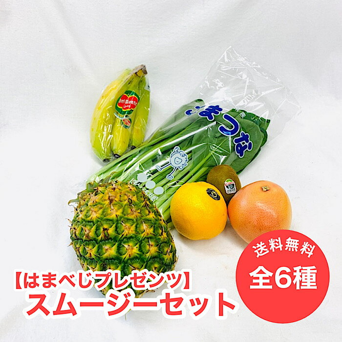 楽天市場 はまべじ特製 スムージーセット 送料無料 バナナ キウイ グリーン 小松菜 パイン オレンジ グレープフルーツ ルビー はまべじ みんなのレビュー 口コミ