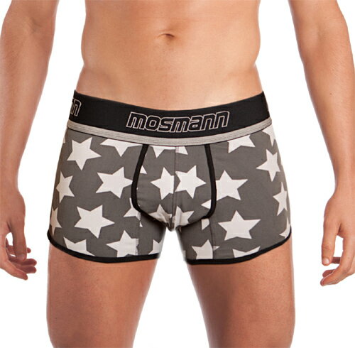 MOSMANN CLASSIC BOXER BRIEF GRAY SXL