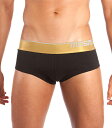 MOSMANN GOLD BLACK BRIEF S/XL　　/あす楽対応 正午まで当日発送 （土日祝日を除く）