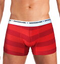 MOSMANN ECO STRIPE RED BOXER BRIEF S/XL@@/yΉ ߂܂œ iyjj