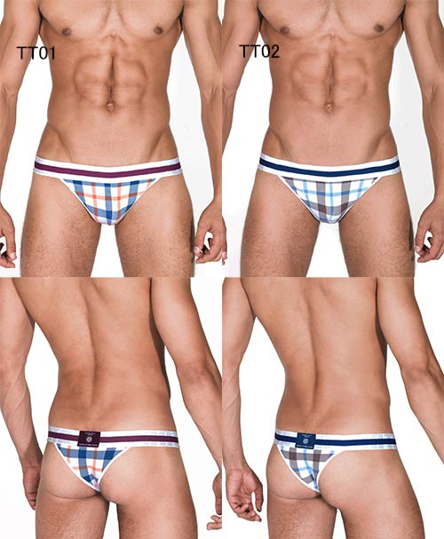 アンダーウェア 下着 オーストラリア発 送料無料 (クルータ）　CROOTA Tartan Forever Thong SXL