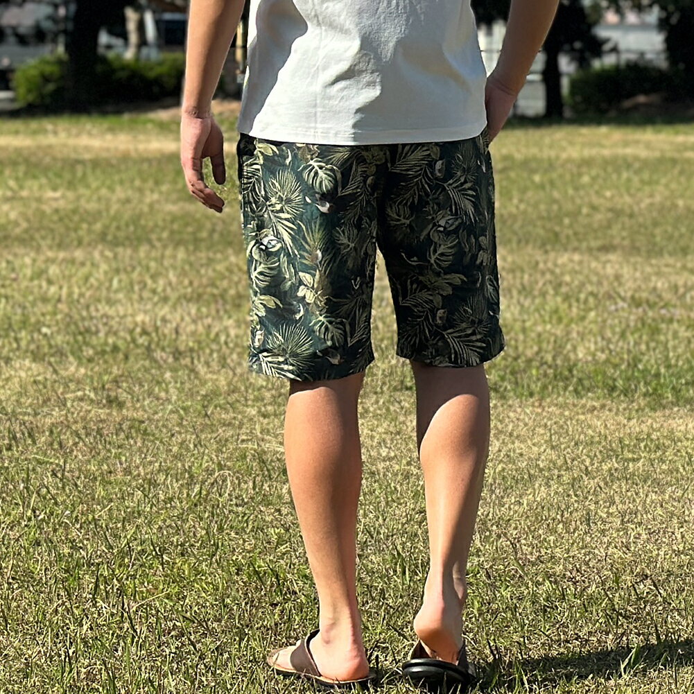 ロゴスパーク LOGOS park 送料無料 メンズ 総柄プリント クライミングショーツ M,L,LL