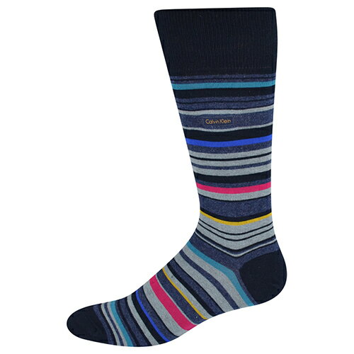 カルバン・クライン Calvin Klein Striped Barcode Sock 1