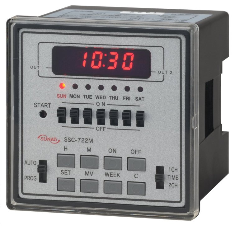 カレンダータイマー　週間タイマー　スナオ電気　SSC-722P 送料無料