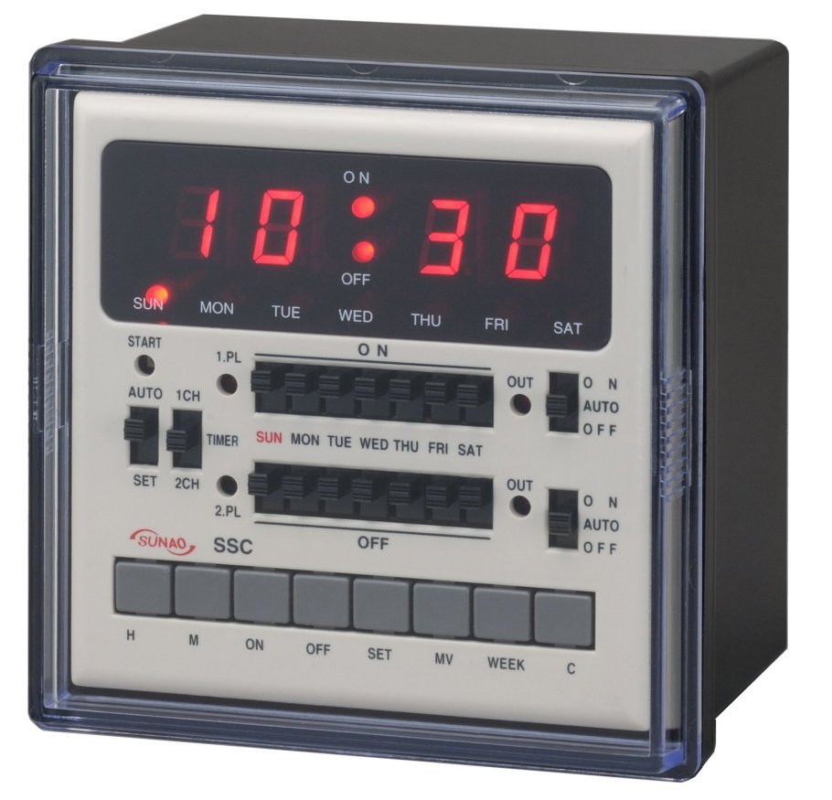 乐天商城 - カレンダータイマー　週間タイマー　スナオ電気　SSC-916P 送料無料