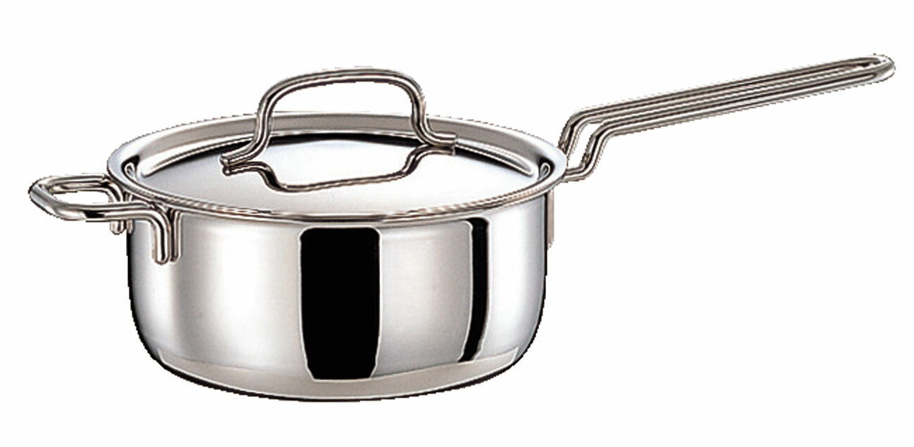 片手鍋 片手鍋 全幅352×奥行158×深さ70×全高109mm GEO-14N /業務用/新品