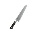 洋出刃 CTー5321 21cm 紫丹柄ツバ付 正本 業務用 送料無料