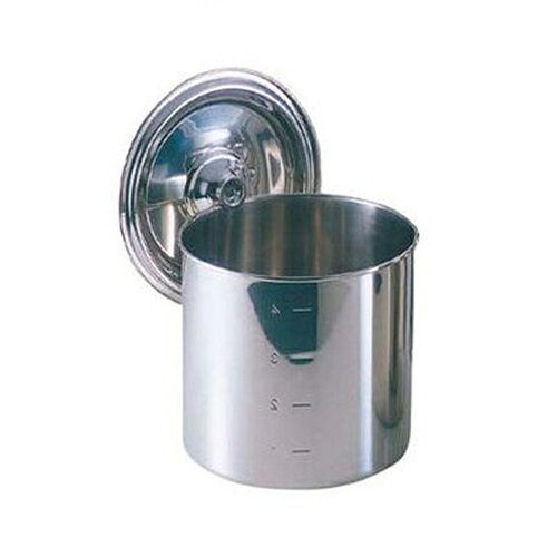 商品情報商品番号：8824200商品名：18ー8 キッチンポット/寸胴鍋10cm 手無 EBMメーカー：EBM寸法/容量/重量：××100mm / 容量：0.8L / 重量：-商品について●便利な目盛り付●フタ裏に引掛金具付 よく検索されるキーワード：-●他サイズのご注文はこちら配送料について【ご注意】画面上の色はブラウザやご使用のパソコンの設定により実物と異なる場合があります。JANコード：4548170071544
