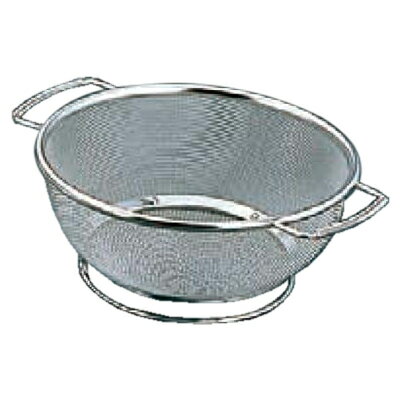 Basket, Cart - ザル 24cm B型手付 18-8 MI/業務用/新品/小物送料対象商品
