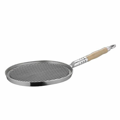 アルミイモノ ステーキパン 小判型 