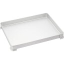 EBM アルマイト 餃子バット身(大) 幅400×奥行300×高さ40 板厚:1.0mm/業務用/新品/※総額15000円以上購入で送料無料