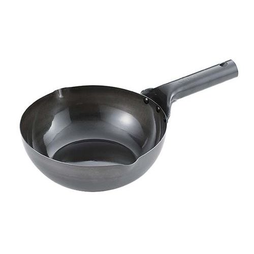 IH爐用 - 北京鍋 IH IH 鉄 北京鍋 24cm 内径:240、底径:140、板厚:1.6、深さ:78 /業務用/新品/小物送料対象商品