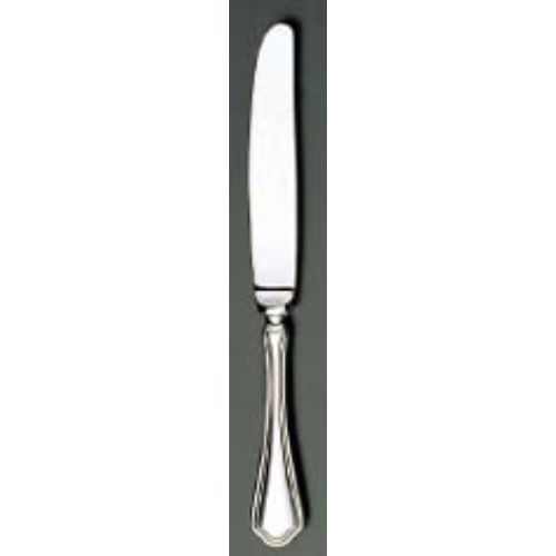テーブルナイフ 【EBM 18-8 シェルブール(銀メッキ付)テーブルナイフ(H・H)ノコ刃付】 EBM/ 全長:249 /業務用/新品/小物送料対象商品