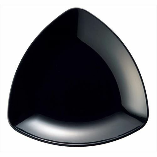 プレート メラミン トライアングルプレート SS-25 ブラック /業務用/新品/小物送料対象商品