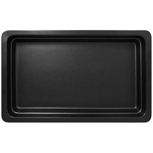 ラックポーセレン ガストロノームパン 角型 浅 2/3 スモーキーブラック/業務用/新品/小物送料対象商品