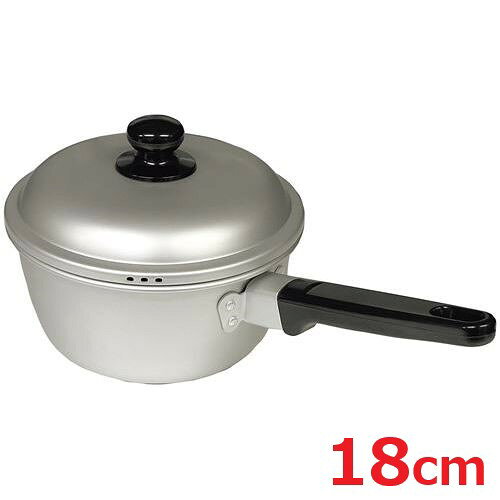 商品情報商品名：シルバーメリータス 片手鍋 18cm商品番号：aa1-3357910JANコード：4560255091032サイズ：18cm容量：2.9L材質：アルミニウム合金　フェノール樹脂ポイント熱周りも良く、軽くて使いやすいアルミニウム製鍋アルマイト加工をしているので、黒変しにくい鍋です配送料について【ご注意】画面上の色はブラウザやご使用のパソコンの設定により実物と異なる場合があります。JANコード：4560255091032