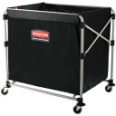 ラバーメイド Xカート ワイドタイプ 300L ブラック RM1881750BK/業務用/新品/送料無料