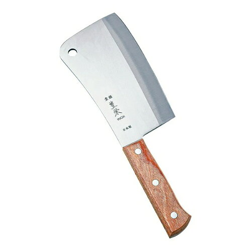 ■商品説明■商品名：チョッパーナイフ 17cm ステンレス刃物鋼メーカー品番：2309510お届け数：1JANコード：4582155861935サイズ：刃渡り:17cm重量(g):550商品について骨付き肉の切断などに最適です。配送料について【ご注意】画面上の色はブラウザやご使用のパソコンの設定により実物と異なる場合があります。