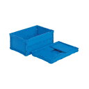 サンコー オリコン ペタンコ O-30B ブルー 幅530×奥行366×高さ221(mm)/業務用/新品/小物送料対象商品