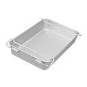 アルマイト キングコンテナー 大 660×440×H120 幅660×奥行440×高さ120(mm)/業務用/新品(3)