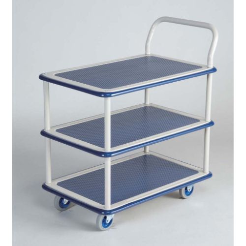 スチール台車 3段式 NHT-105 幅740×奥行480×高さ850(mm)/業務用/新品/送料無料 /テンポス